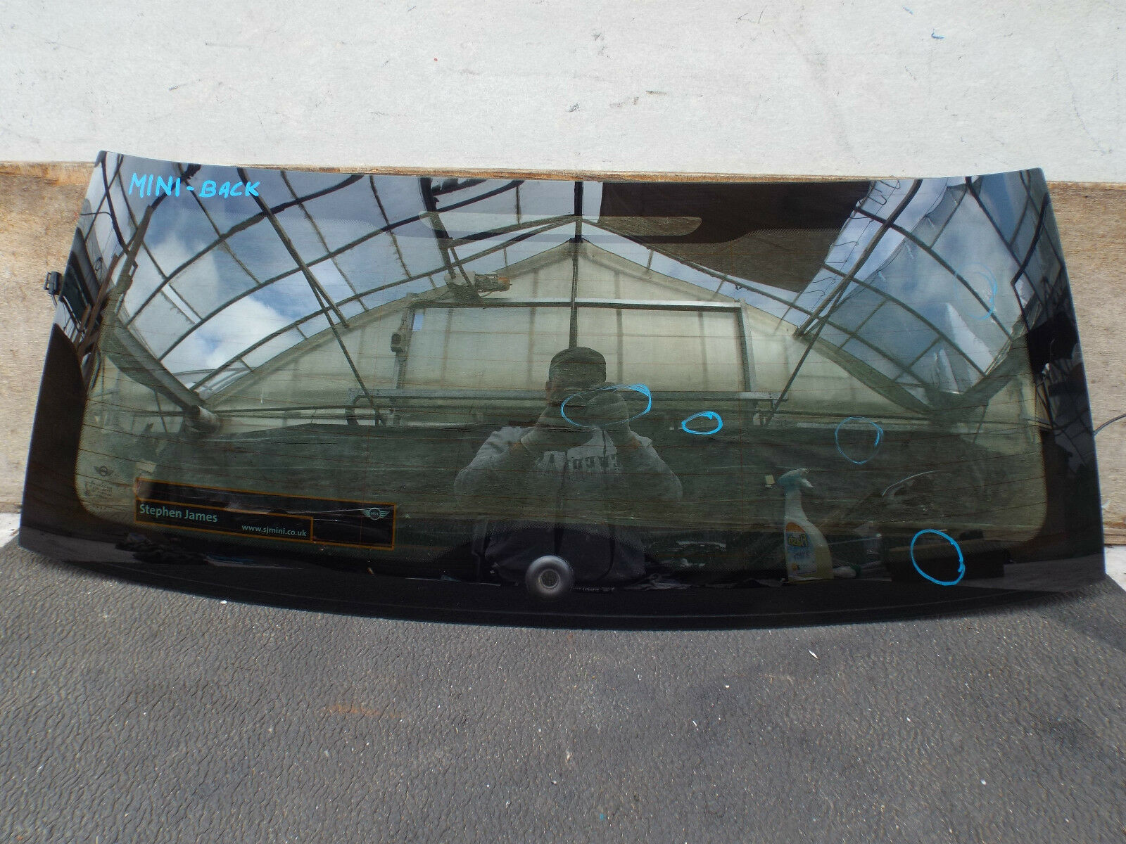 Mini Rear Window Open MINI Cooper R56 2006-2013 Rear Tailgate Window Glass