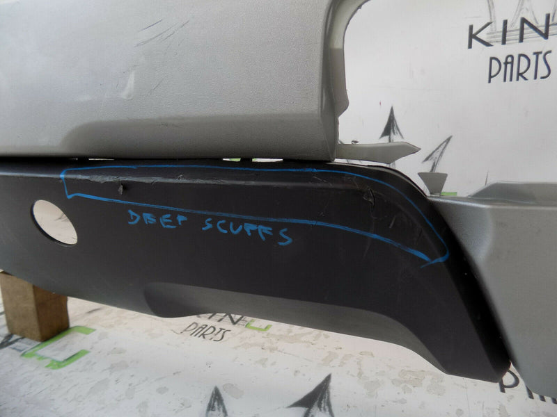 DACIA DUSTER MK2 2017 2018 WHITE REAR BUMPER GENUINE PDC 850222027R