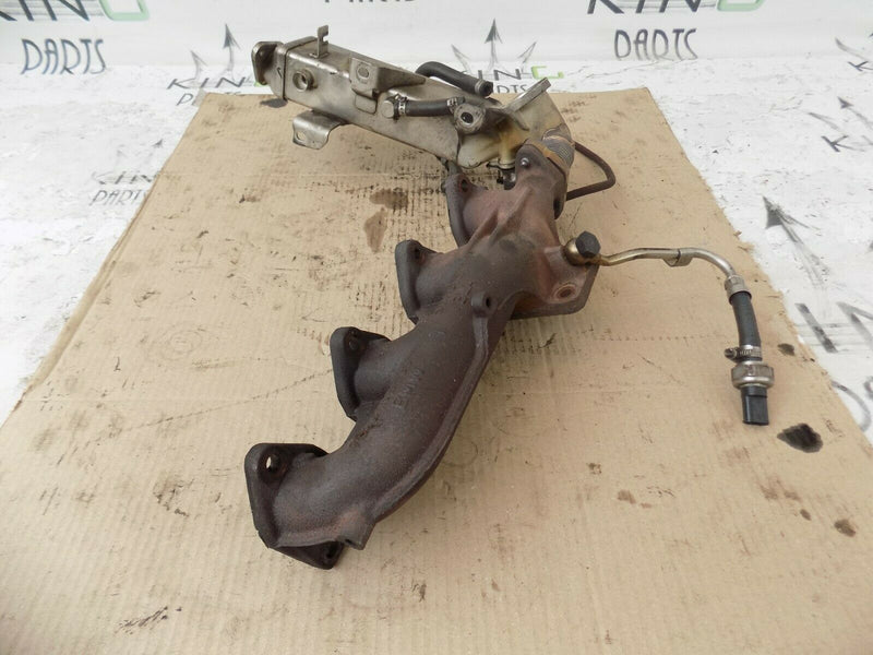 BMW 5 F10 F11 DIESEL EGR VALVE COOLER WITH MANIFOLD  GENUINE 781075106