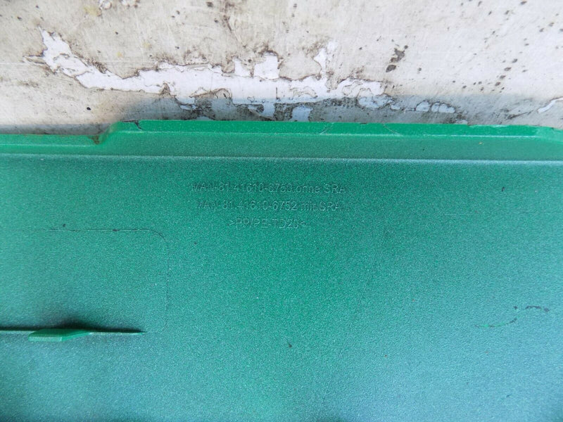 MAN TGX EURO 6 2020+RIGHT BUMPER CORNER HEADLIGHT SURROUND GREEN 81416106750