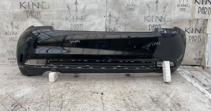 FIAT 500 2015-ON FACELIFT REAR BUMPER BLACK *NO PDC* 735619778