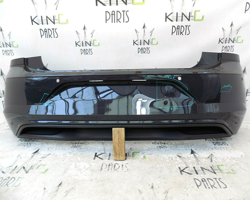 VOLKSWAGEN POLO 2017 - 2019 GREY REAR BUMPER GENUINE 2GS807421