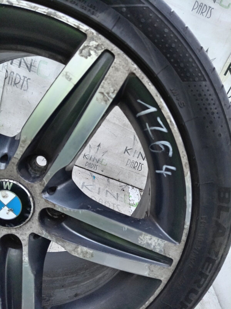 BMW F20 17" ALLOY WHEEL RIM 7.5J ET43 & TYRE 225/45/18 6850151
