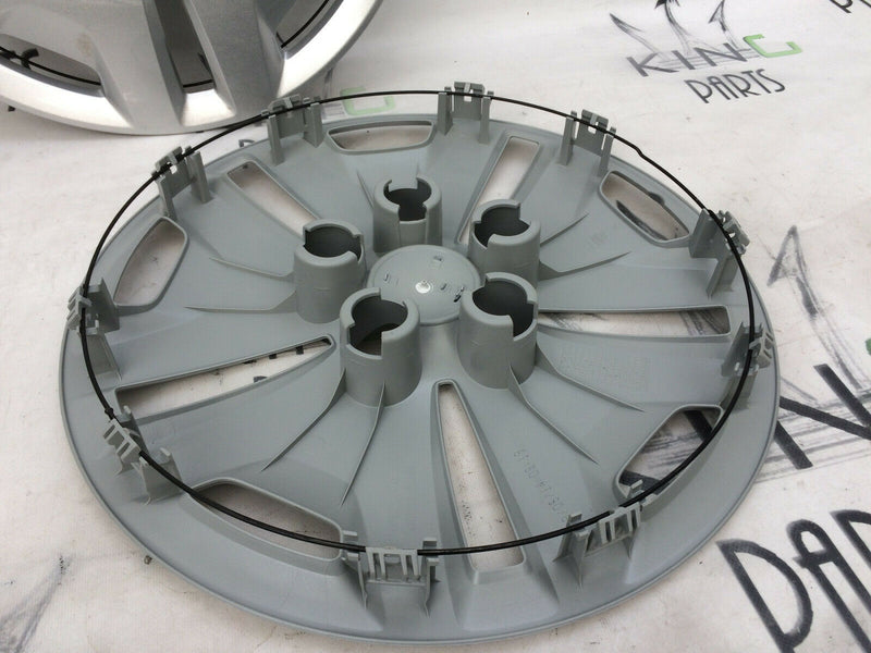 VAUXHALL ASTRA INSIGNIA ZAFIRA MERIVA OEM 2x 16" WHEEL TRIMS CAP COVER 13219398