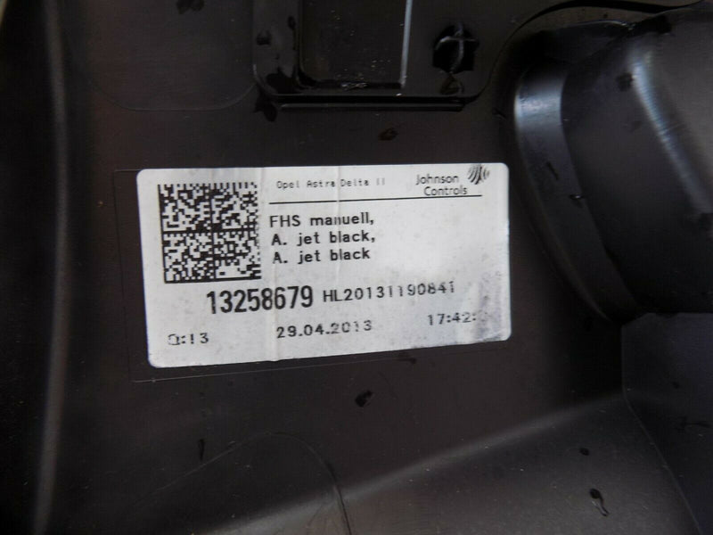 VAUXHALL ASTRA J MK6 2009-2014 REAR LEFT DOOR CARD INTERIOR PANEL 13258679