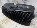 SKODA FABIA III MK3 MONTE CARLO 2019-ON FACELIFT FRONT BONNET GRILLE MATT TRIM