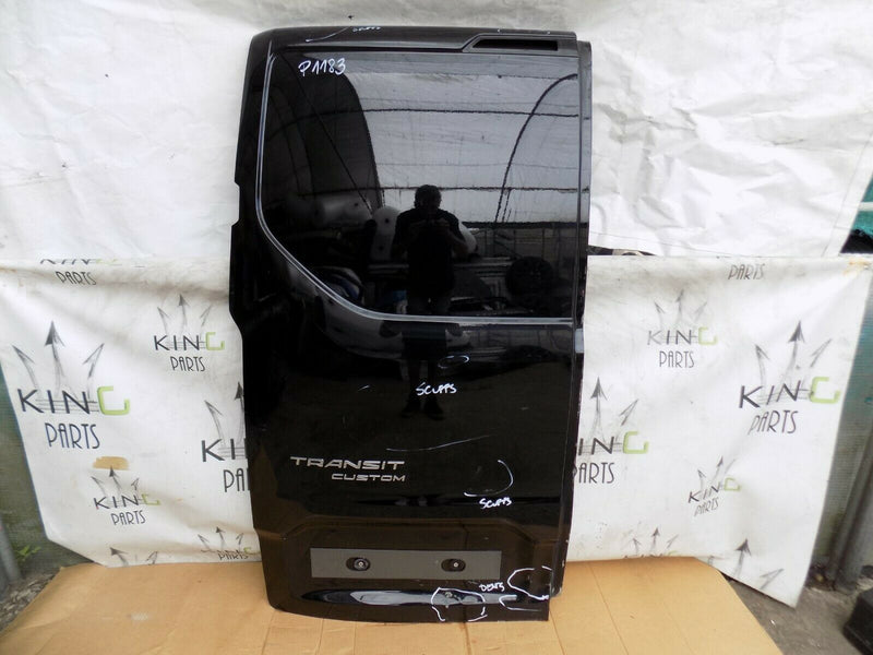 FORD TRANSIT CUSTOM 2013-18 PASSENGER SIDE LEFT REAR DOOR BLACK GENUINE