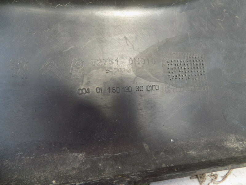 PEUGEOT 107 CITROEN C1 2005-2014 PANEL REAR BUMPER MOULDING TRIM COVER