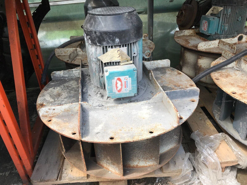 DIRECT DRIVE INLET FAN ENGINE MOTOR 5.5KW 6.3KW W-DA132M INDUCTION SPRAY BOOTH