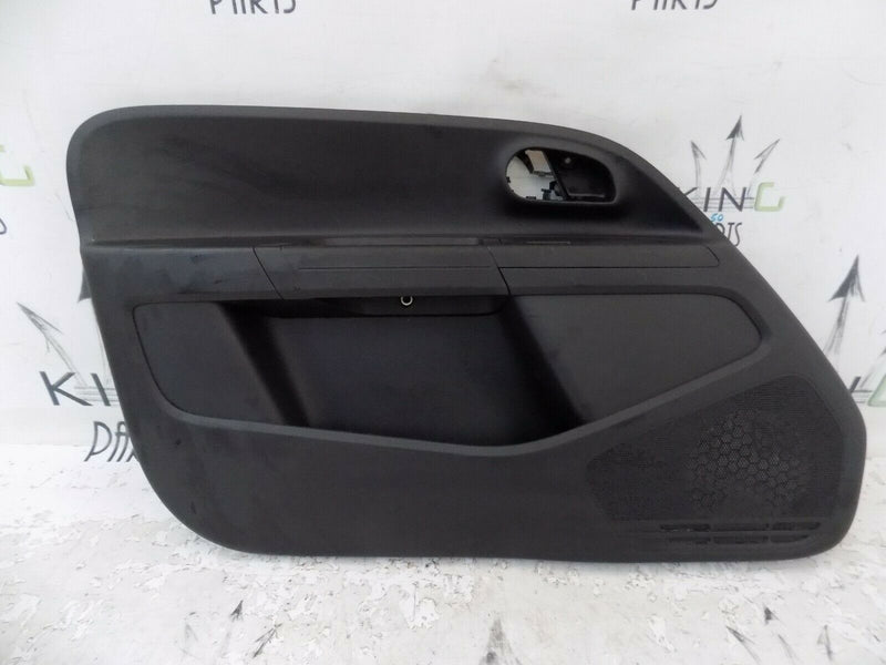 VW UP 2011-2016 LEFT FRONT INTERIOR DOOR CARD BLACK PANEL 1S4867011AS