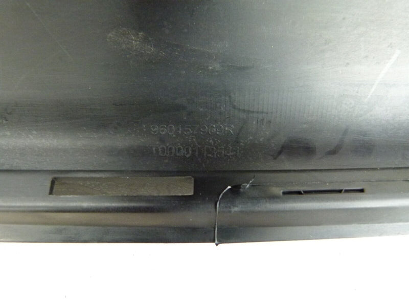 RENAULT CLIO MK4 2012-16 FRONT BUMPER LOWER LIP TIRM GENUINE 960157969R