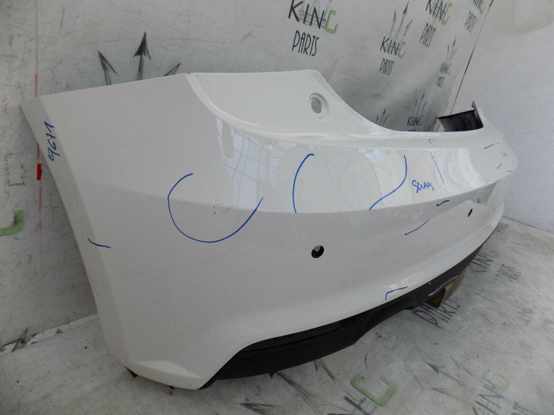 AUDI A1 8X FACELIFT 2015-2016 WHITE REAR BUMPER PDC GENUINE 8XA807511