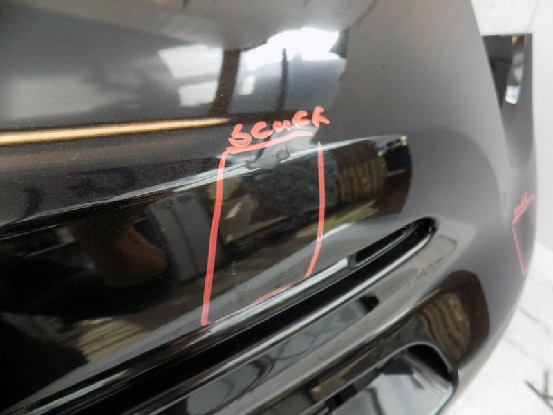 FIAT 500 S SPORT 2016-ON FACELIFT FRONT BUMPER BLACK 735619571