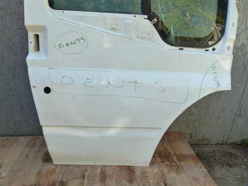 FORD TRANSIT LCI MK7 2006-2012 FRONT DOOR PANEL RIGHT SIDE & WINDOW GLASS