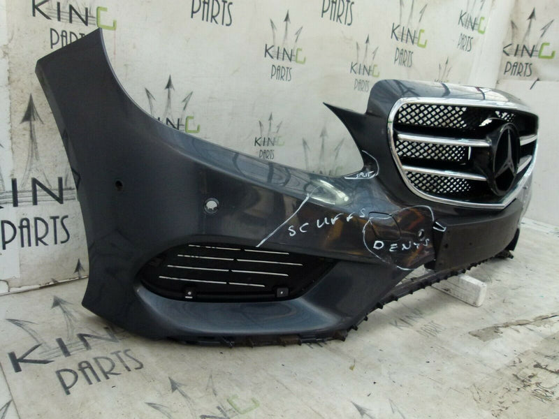 MERCEDES W212 AMG SPORT LCI 11-16 FRONT BUMPER GENUINE 6x PDC A2128852638