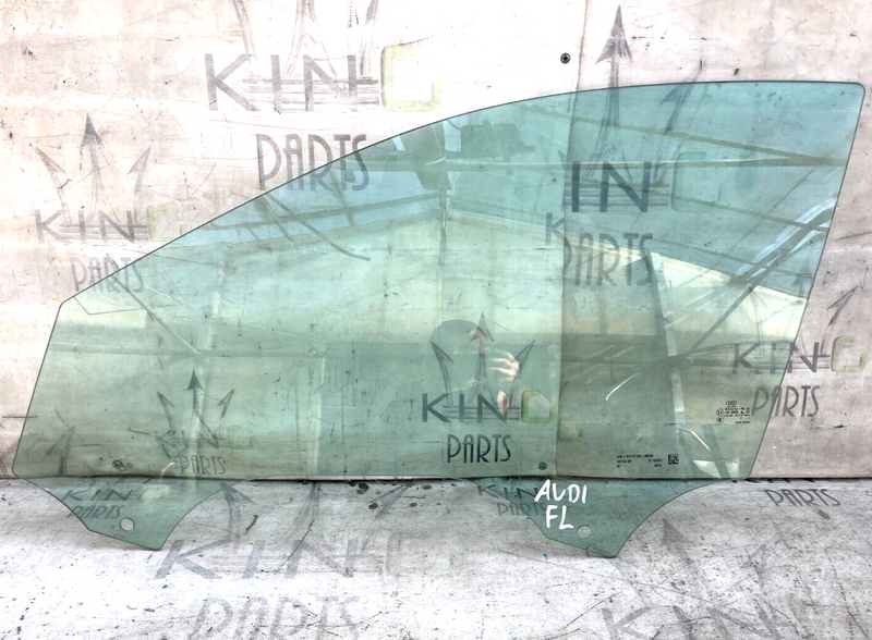 AUDI E-TRON FRONT DOOR LEFT PASSENGER SIDE WINDOW GLASS 4KE845201