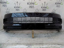 VW TRANSPORTER CARAVELLE T6 FRONT BUMPER  BLACK 16-19 GENUINE 7E5807221D