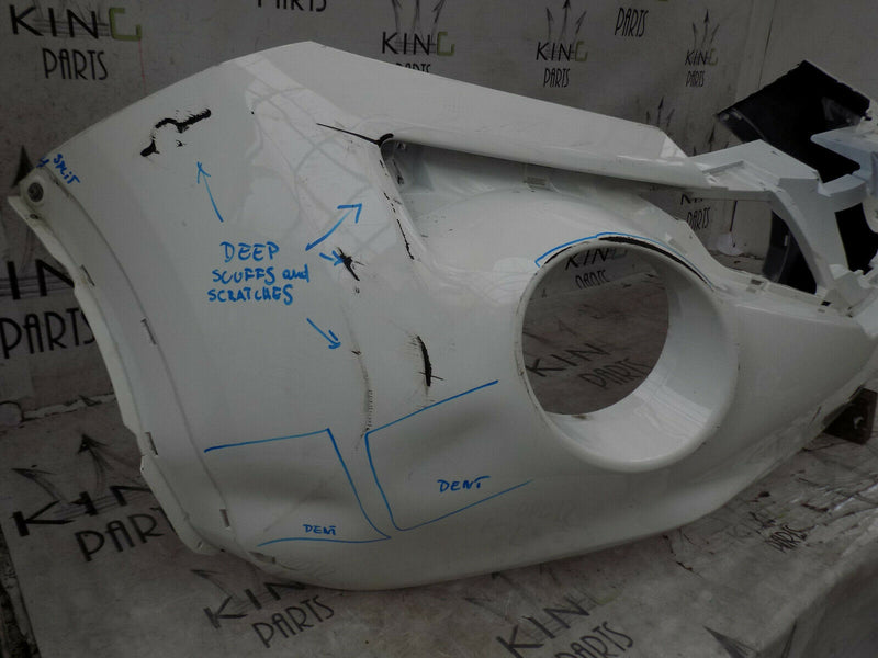 NISSAN JUKE F15 FACELIFT 2018-2019 FRONT BUMPER GENUINE WHITE 62022-BV80H