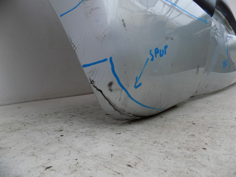 PEUGEOT 107 CITROEN C1 2005-2014 SILVER REAR BUMPER GENUINE 52159-0H050