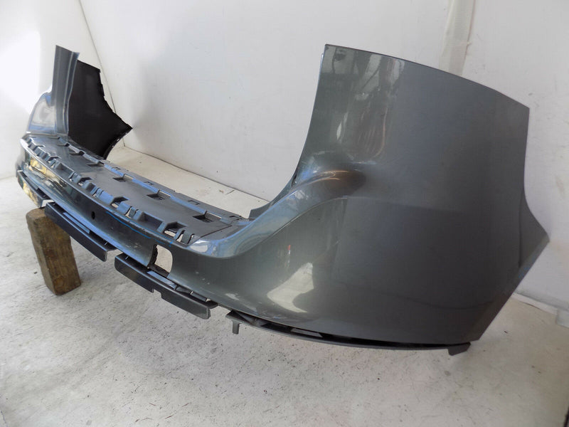 VOLVO XC60 R-DESIGN 2008-2013 SILVER REAR BUMPER GENUINE PDC HOLES