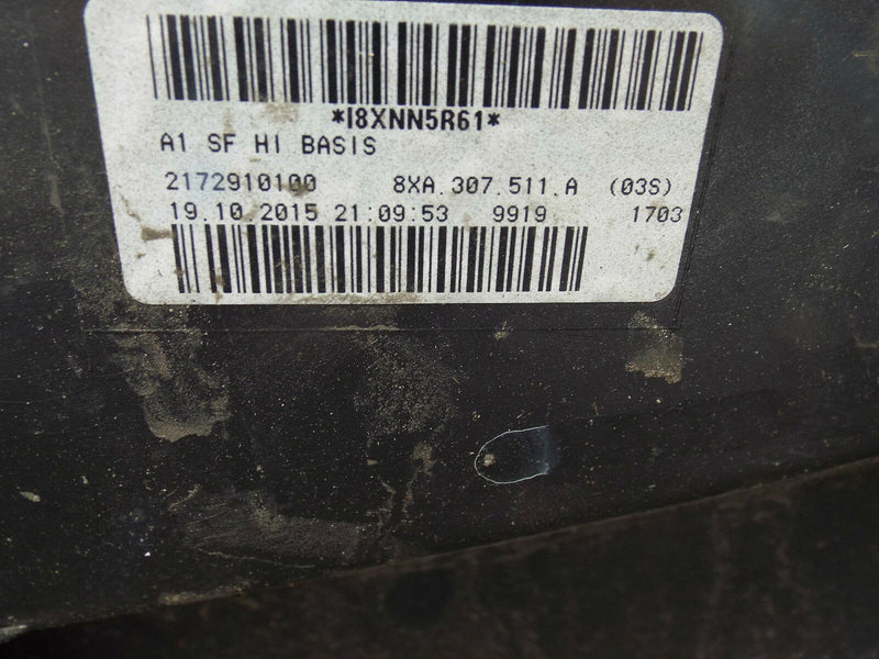 Audi A1 Facelift 2015 2016 Rear Bumper Genuine Grey (2810) 8XA 307 511 A