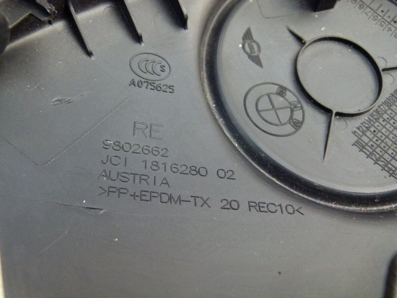 MINI COUNTRYMAN R60 2010-14 FRONT RIGHT SEAT INNER TRIM GENUINE 9802662