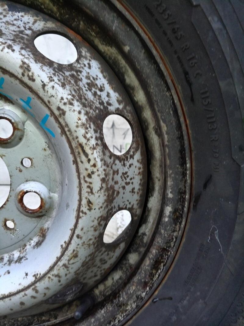 DUCATO BOXER RELAY 16" STEEL WHEEL ET68 + TYRE 235/65/16C