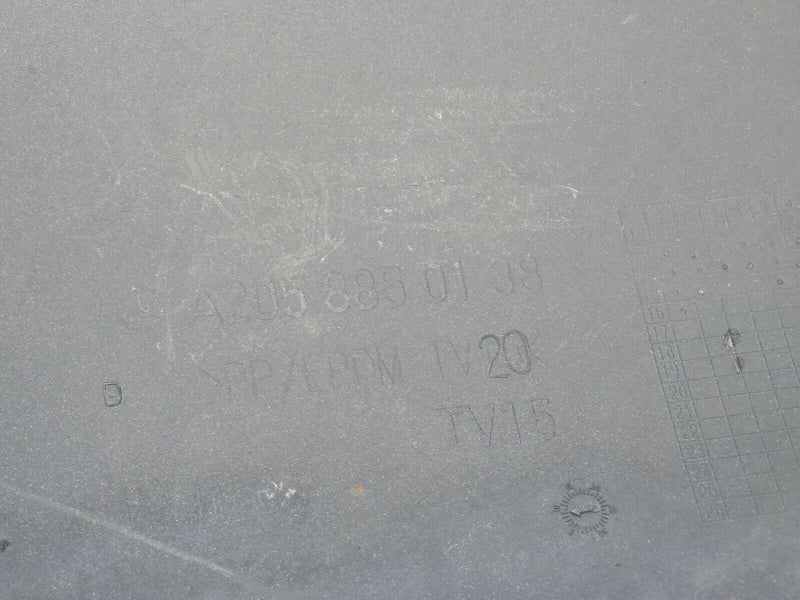 MERCEDES C CLASS W205 SALOON HYBRID 15-17 REAR BUMPER GENUINE A2058850138