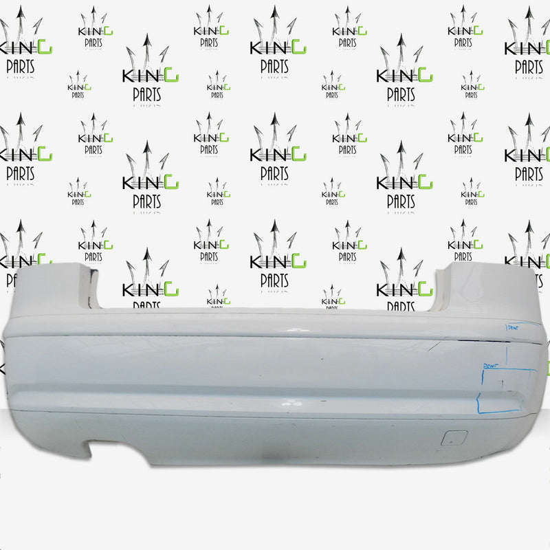 AUDI A3 8P 2004-2008 3 DOOR WHITE REAR BUMPER GENUINE 8P3807521A