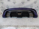 FIAT 500 ABARTH 959 FCL 16-ON BLUE REAR BUMPER+DIFFUSER GENUINE 735633081