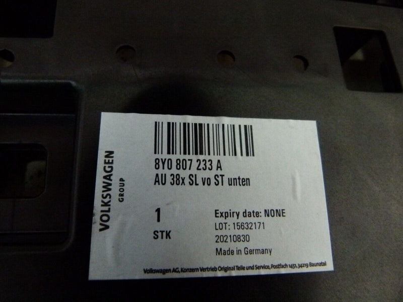 AUDI A3 8Y 2020-ON FRONT BUMPER LOWER SPOILER GENUINE 8Y0807233