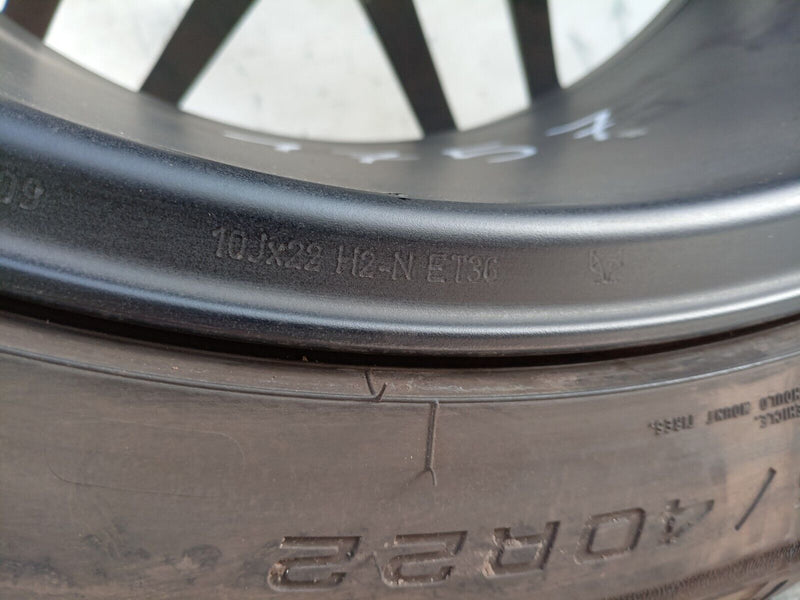 MERCEDES G-WAGON G63 G55 W463 AMG ALLOY RIM 22" & TYRE 295/40/22 10J ET36
