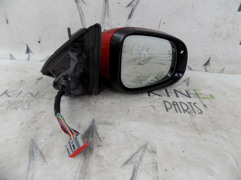 JAGUAR XJ (X351) 2010-2019 POWER FOLDING DRIVER WING MIRROR RED - GENUINE