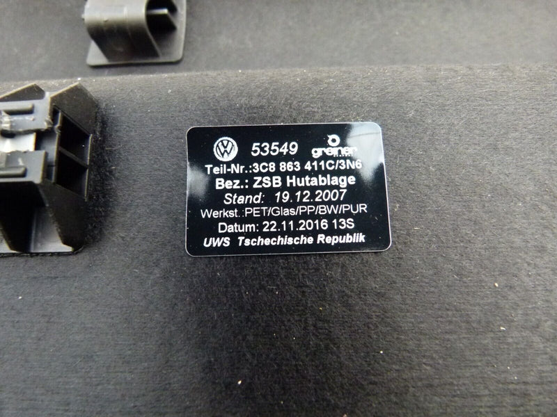 VW PASSAT CC 2008-12 BOOT REAR PARCEL SHELF GENUINE 3C8863411