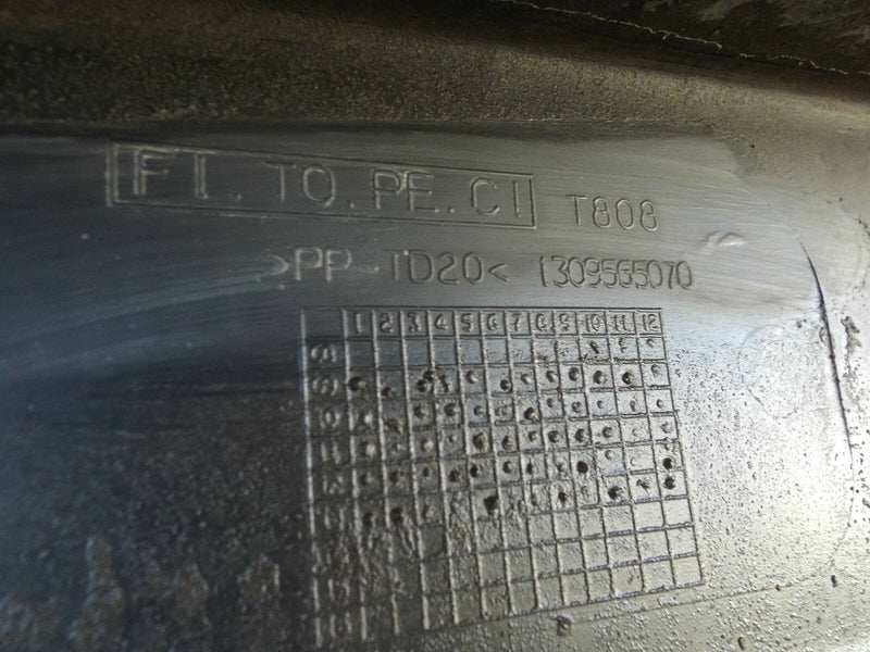 Fiat Fiorino Citroen Nemo 2008-2013 Rear Bumper Grey Genuine (A0120) 1309565070
