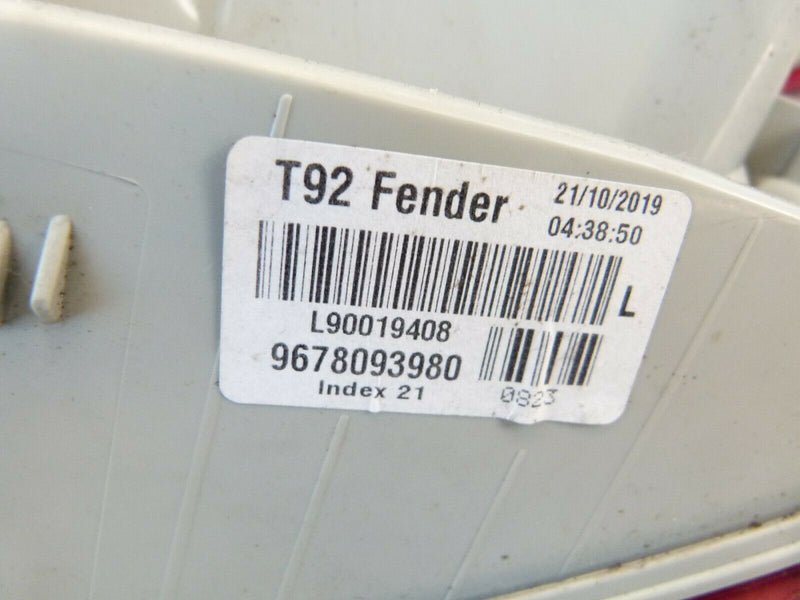 PEUGEOT 308 SW ESTATE LEFT SIDE TAILGATE REAR LIGHT  LED LAMP 9678093980