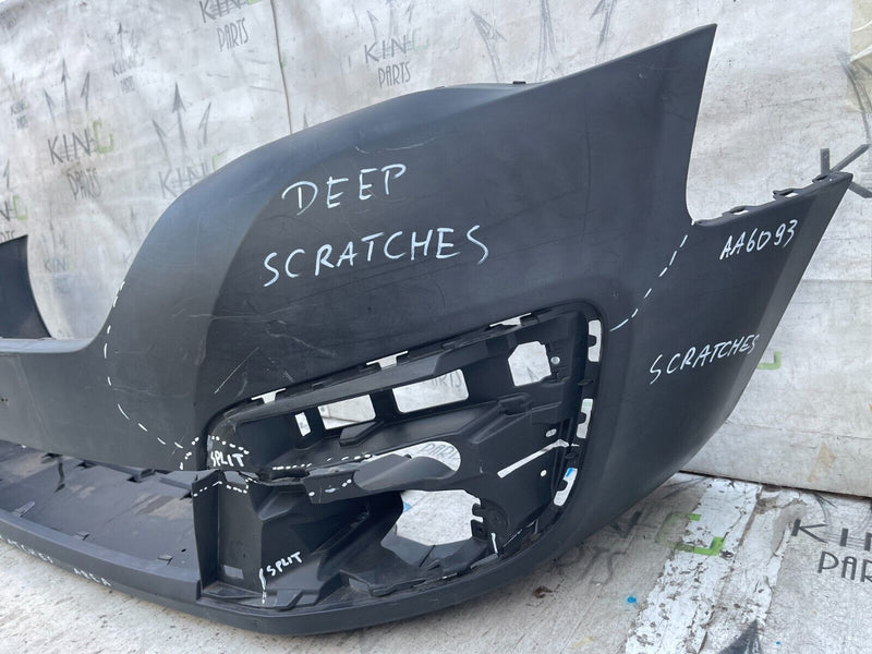 PEUGEOT PARTNER TEPEE FACELIFT 2015-2017 BLACK FRONT BUMPER 9810923277