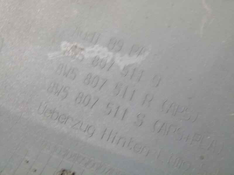 AUDI S4 B9 8W FACELIFT 2020 REAR BUMPER SALOON PDC GENUINE 8W5807511