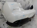 NISSAN JUKE 2014-ON FACELIFT WHITE REAR BUMPER GENUINE 85022-BV80H