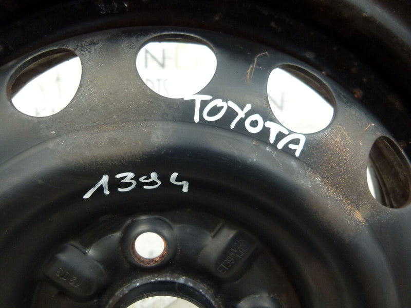 PEUGEOT 107 STEEL RIM 14" AND TYRE 155/65/14 4.5J ET39 GENUINE 2140679