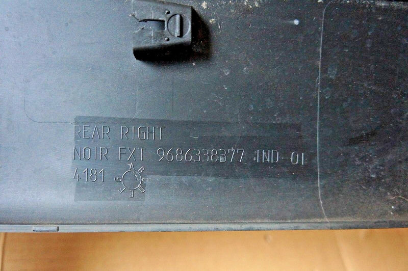 CITROEN C3 PICASSO O/S/R RIGHT SIDE REAR DOOR MOULDING 9686338377 (S02-09)