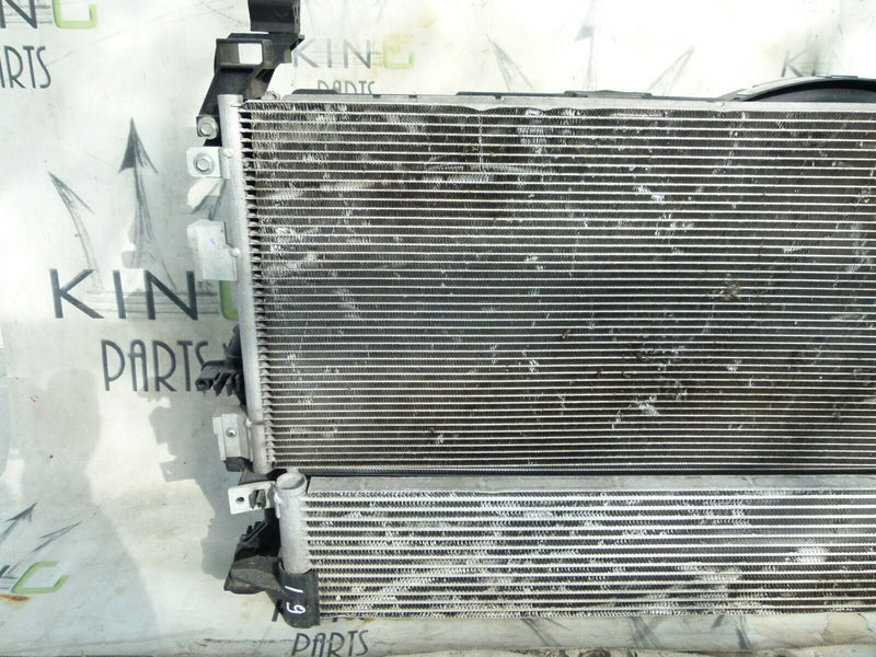 VAUXHAL CORSA E 1.2 1.3 CDTI AIR CON CONDENSER & WATER FAN RADIATOR 13414859
