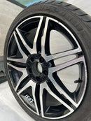 MERCEDES C-CLASS W204 AMG 18" ALLOY WHEEL & TYRE 8.5J ET54 A2044010704