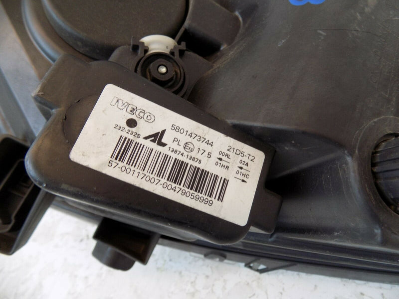 IVECO DAILY 2014-ON RIGHT DRIVER SIDE HEADLIGHT HEADLAMP 5801473744