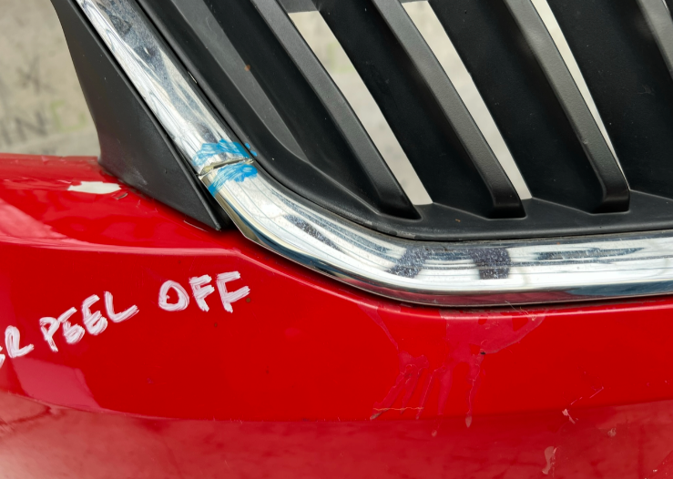 SKODA RAPID 2012-2017 FRONT BUMPER GENUINE 5JA807221