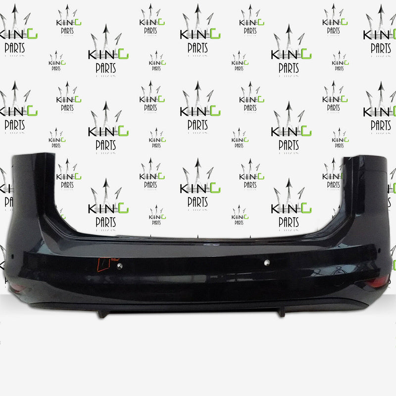 VW TOURAN II MK2 5T 2015-2018 D.GREY REAR BUMPER GENUINE PDC 5TA807421AB
