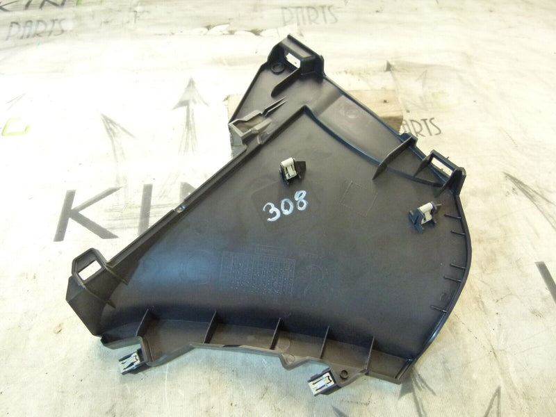 PEUGEOT 308 SW ESTATE 2017-21 FRONT LEFT DASHBOARD COVER TRIM 9802535977
