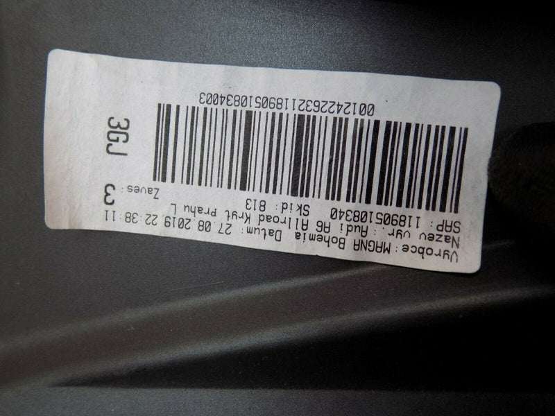 AUDI A6 C8 4K9 2019-ON ALLROAD LEFT SIDE SKIRT SILL COVER GREY 4K9853855