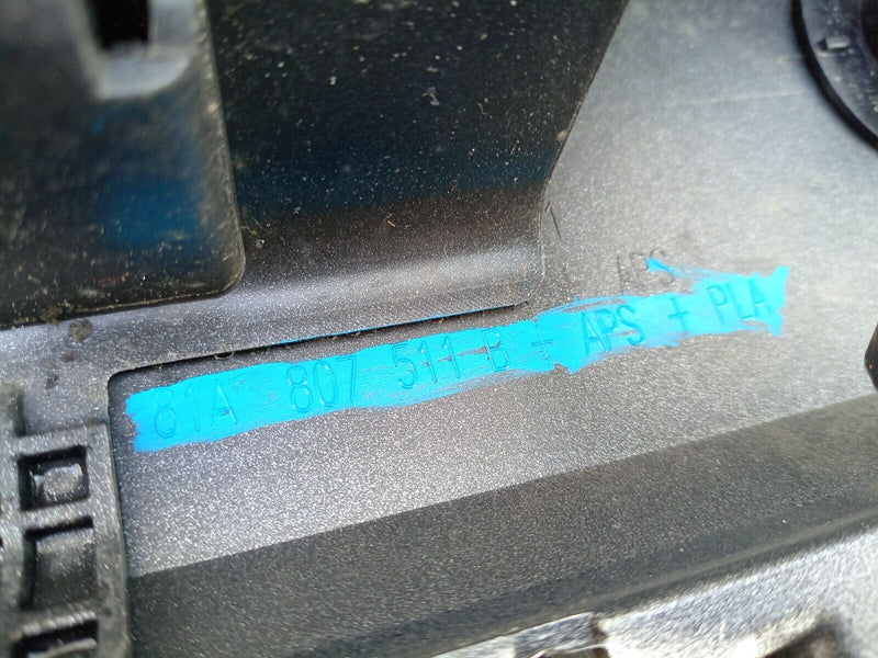 AUDI Q2 S-LINE 2016-2021 REAR BUMPER PDC GENUINE 81A807511B