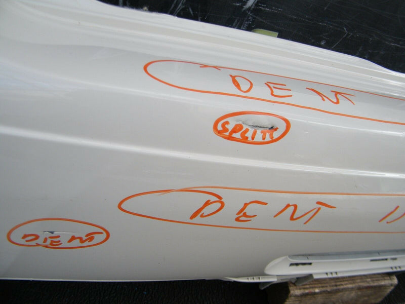 BMW MINI ONE COOPER R56 DIESEL LCI 2010-2012 REAR BUMPER GENUINE WHITE (8576)